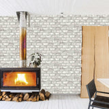 DUTCH WALLCOVERINGS Tapeta opeke bele barve