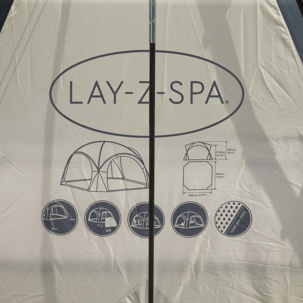 Bestway Lay-Z-Spa kupolast šotor za masažno kad 390x390x255 cm