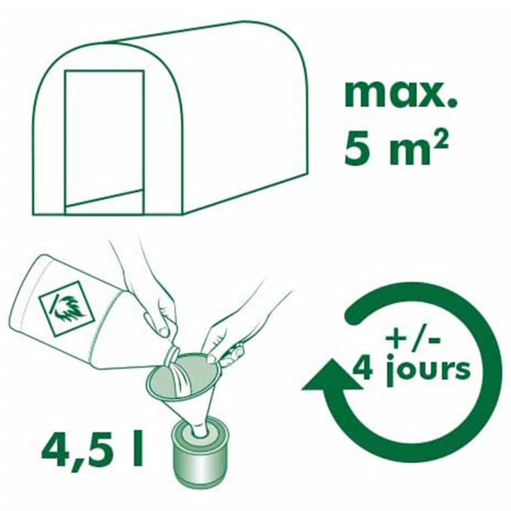 Nature Dvojni parafinski grelnik Coldframe 4,5 L