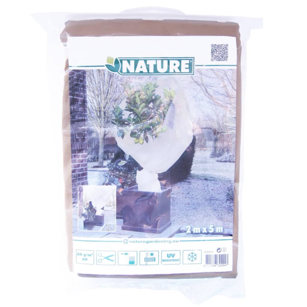 Nature Zimska koprena 60 g/m² bež 2x5 m