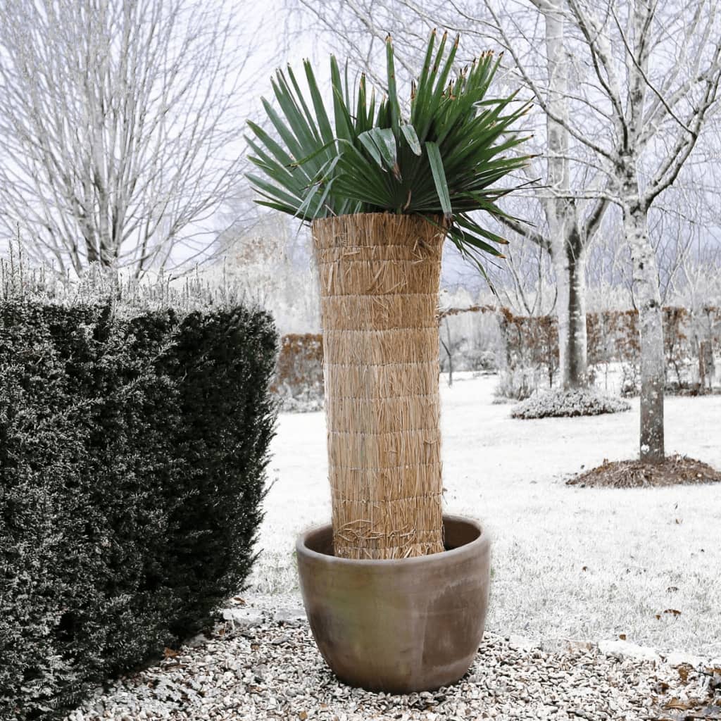 Nature Zimska zaščitna ponjava riževa slama 1x1,5 m