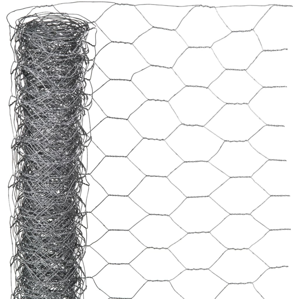 Nature Žična mreža šestkotna 0,5x2,5 m 25 mm galvanizirano jeklo