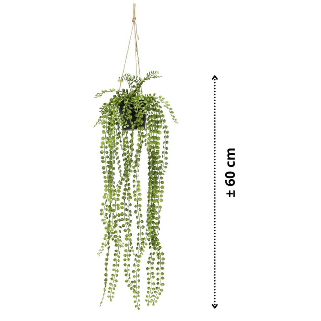 Emerald Umetni vzpenjavi smokvovec viseči grmiček v loncu 60 cm