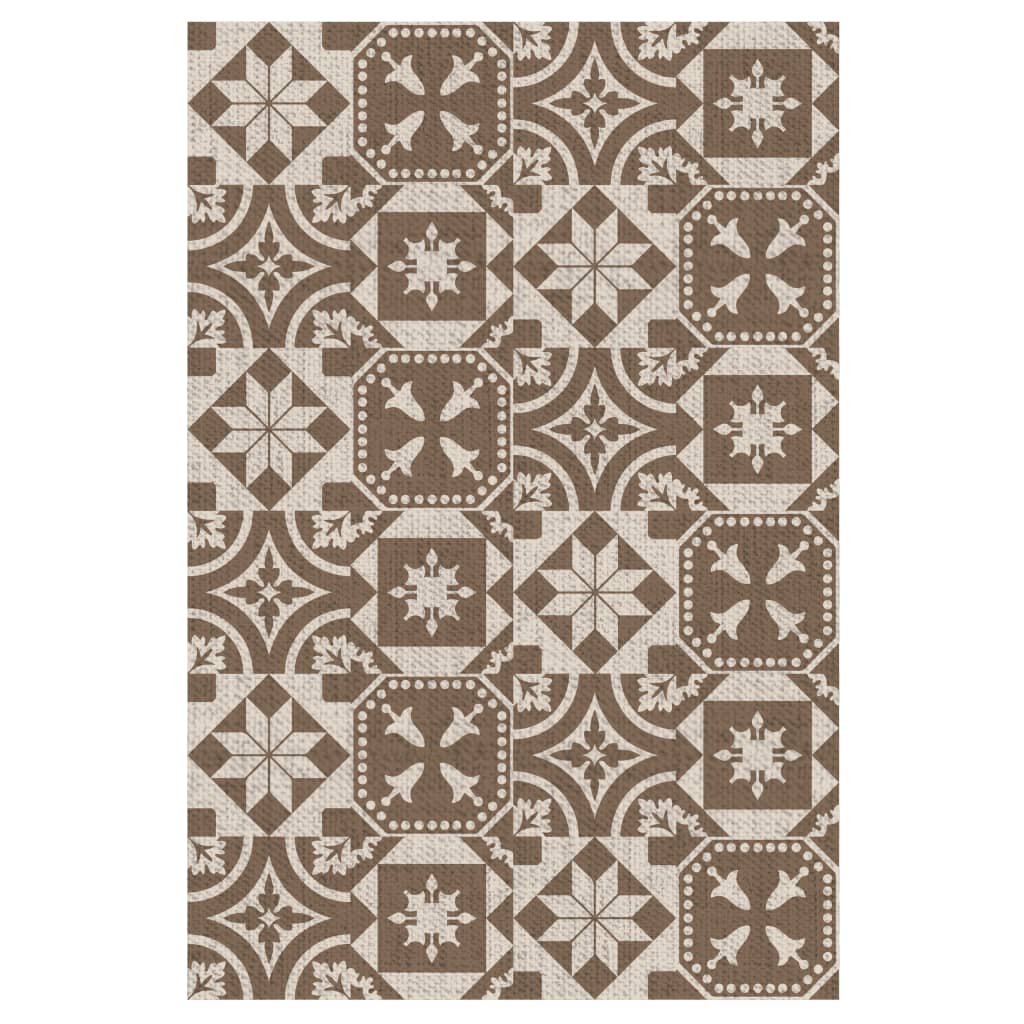 Esschert Design Zunanja preproga 182x122 cm portugalske ploščice