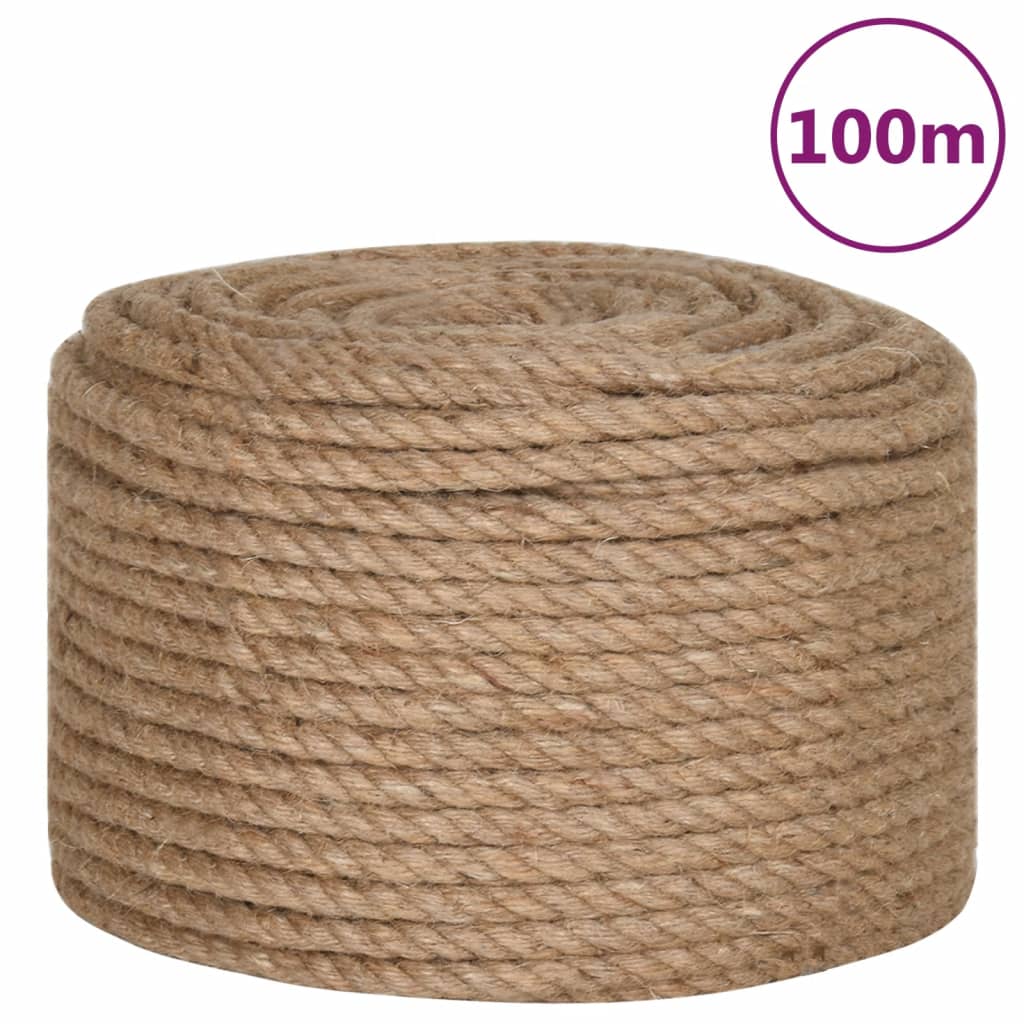 Vrv iz 100 % jute 10 mm 100 m