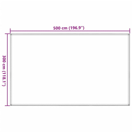 Preproga za šotor 300x500 cm antracitna