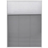 Plise komarnik za okna aluminij 60x80 cm s senčilom