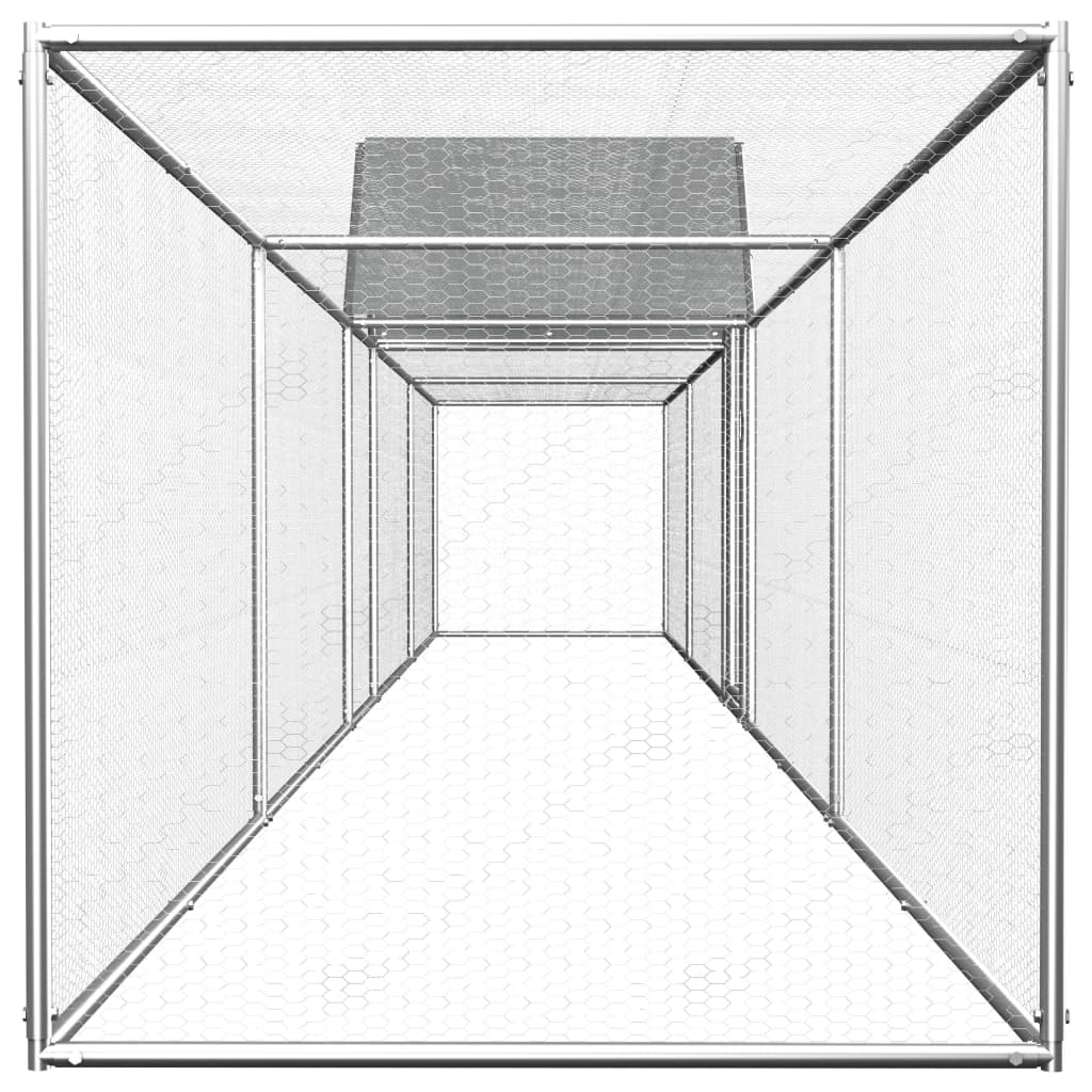 Kokošnjak 9x1x1,5 m pocinkano jeklo