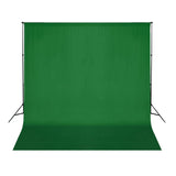 Ozadje iz bombaža zeleno 300 x 300 cm Chroma Key