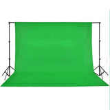 Ozadje iz bombaža zeleno 500 x 300 cm Chroma Key