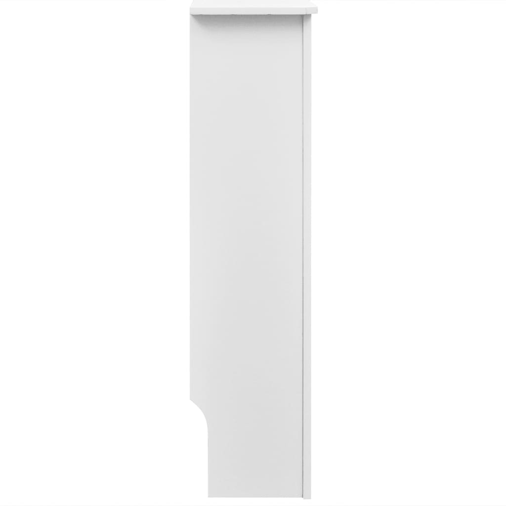 Dekorativen Pokrov/Omarica za Radiator 112 cm MDF Bele Barve