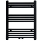 Kopalniški cevni radiator za centralno ogrevanje raven 600x764 mm črn