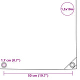 Ponjava 650 g/m² 1,5x10 m modra