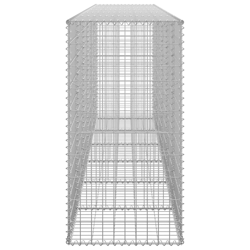 Gabionska stena s pokrovi iz pocinkanega jekla 300x50x100 cm