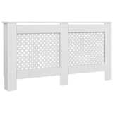 Pokrov za radiator bel 152x19x81,5 cm MDF