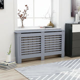 Pokrov za radiator antraciten 152x19x81,5 cm mediapan