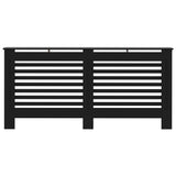 Pokrov za radiator črn 172x19x81,5 cm mediapan