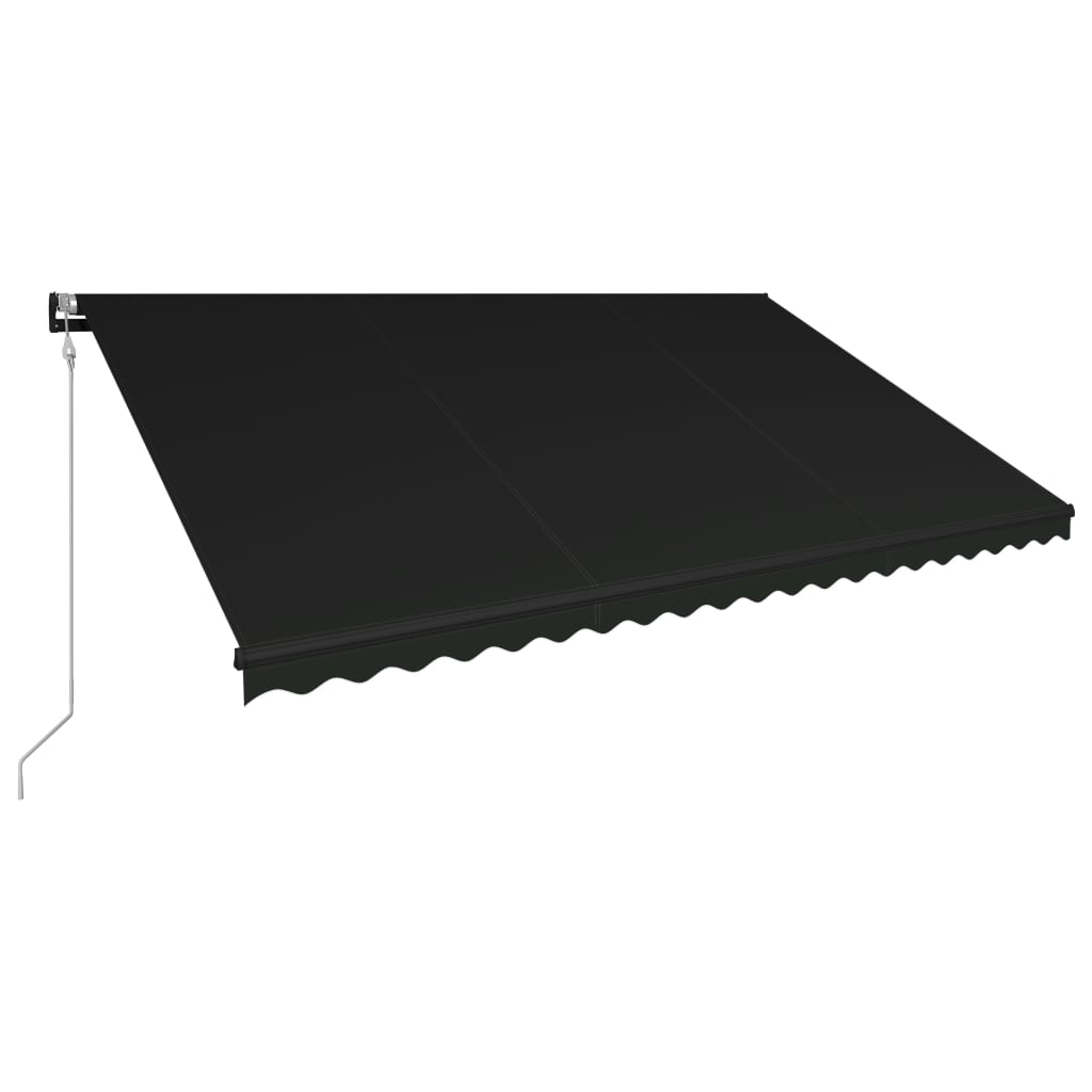 Avtomatsko zložljiva tenda 500x300 cm antracitna