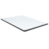 Boxspring postelja temno sivo blago 160x200 cm