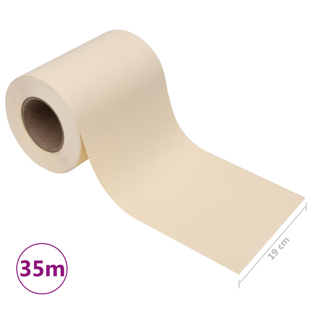 Vrtno platno PVC 35x0,19 m krem