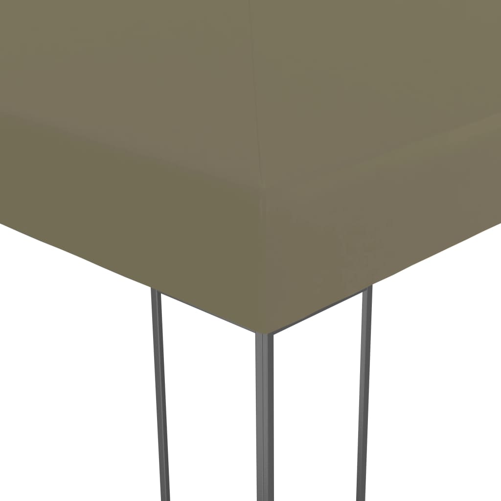 Vrtni šotor 3x3 m taupe 180 g/m²