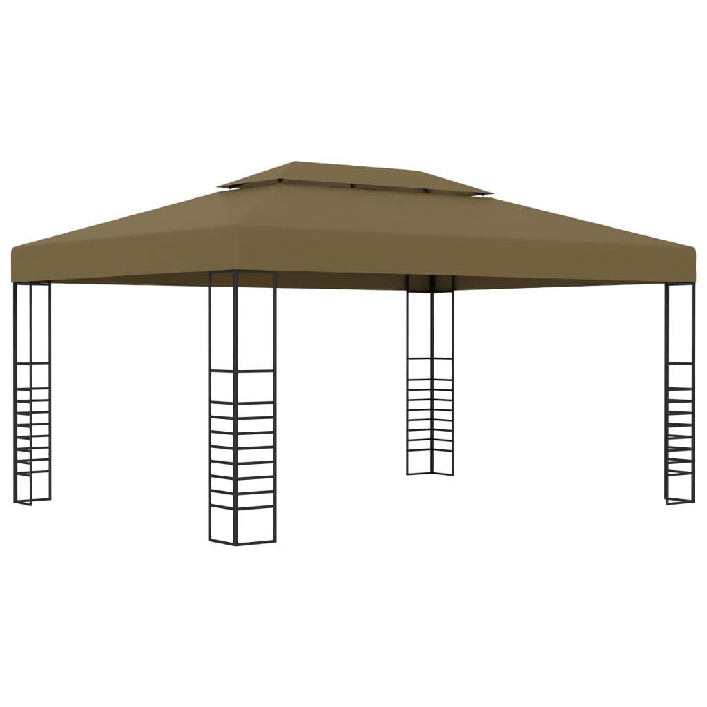 Paviljon 3x4 m taupe 180 g/m²