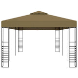 Vrtni paviljon 6x3x2,7 m taupe 180 g/m²