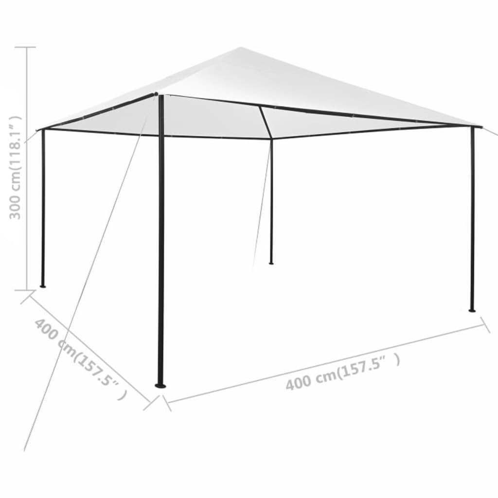 Paviljon 4x4x3 m bel 180 g/m²