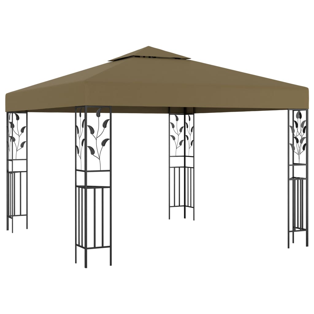 Paviljon 3x3 m taupe 180 g/m²