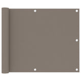 Balkonsko platno taupe 75x300 cm oksford blago