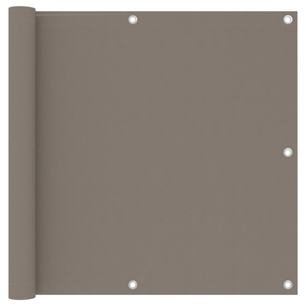 Balkonsko platno taupe 90x300 cm oksford blago