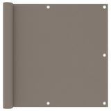 Balkonsko platno taupe 90x300 cm oksford blago