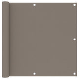 Balkonsko platno taupe 90x500 cm oksford blago