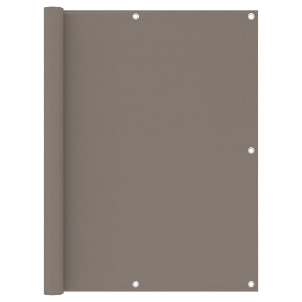 Balkonsko platno taupe 120x400 cm oksford blago