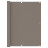 Balkonsko platno taupe 120x400 cm oksford blago