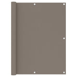 Balkonsko platno taupe 120x600 cm oksford blago