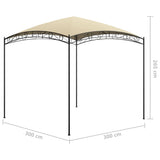 Paviljon 3x3x2,65 m krem 180 g/m²