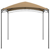 Paviljon 3x3x2,65 m taupe 180 g/m²