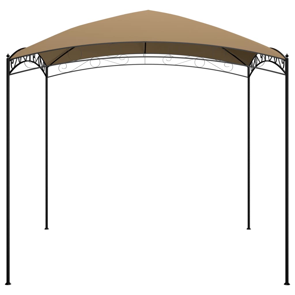 Paviljon 3x3x2,65 m taupe 180 g/m²