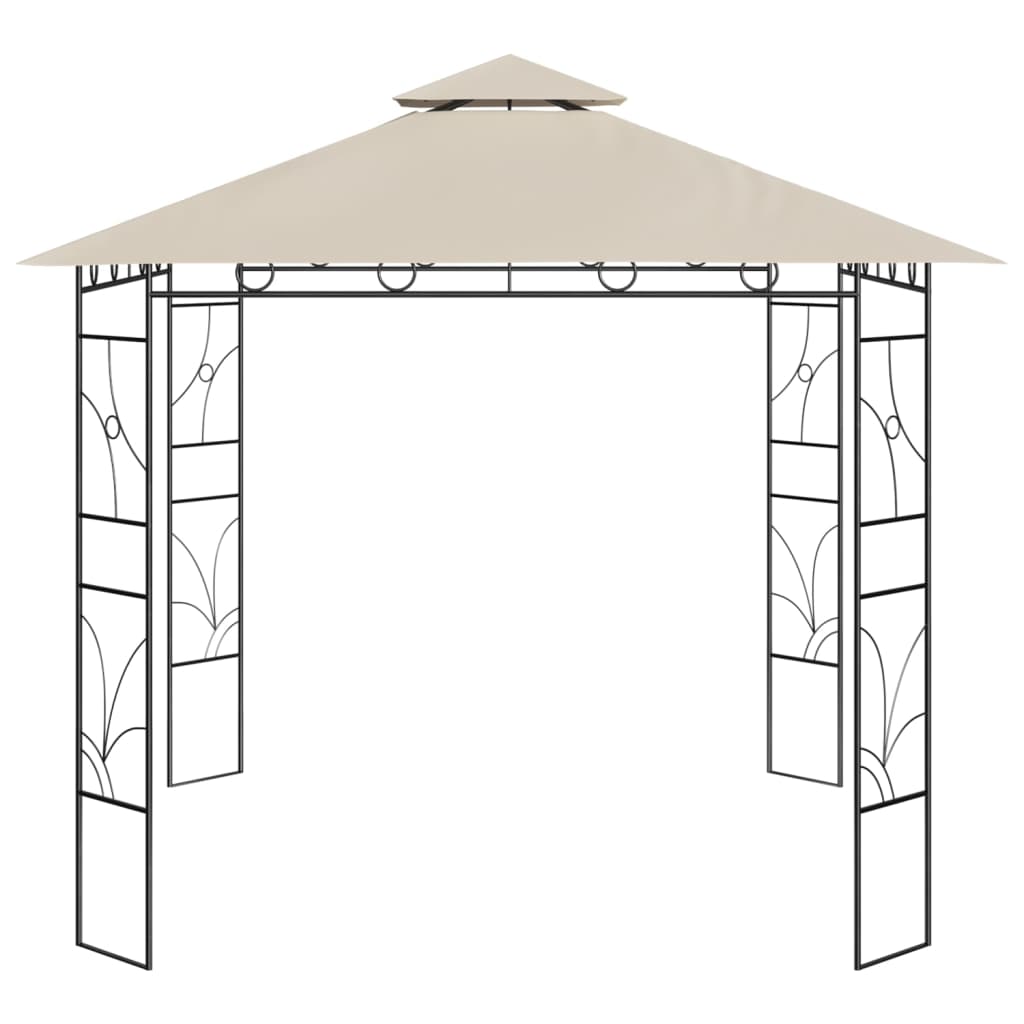 Paviljon 3x3x2,7 m krem 160 g/m²