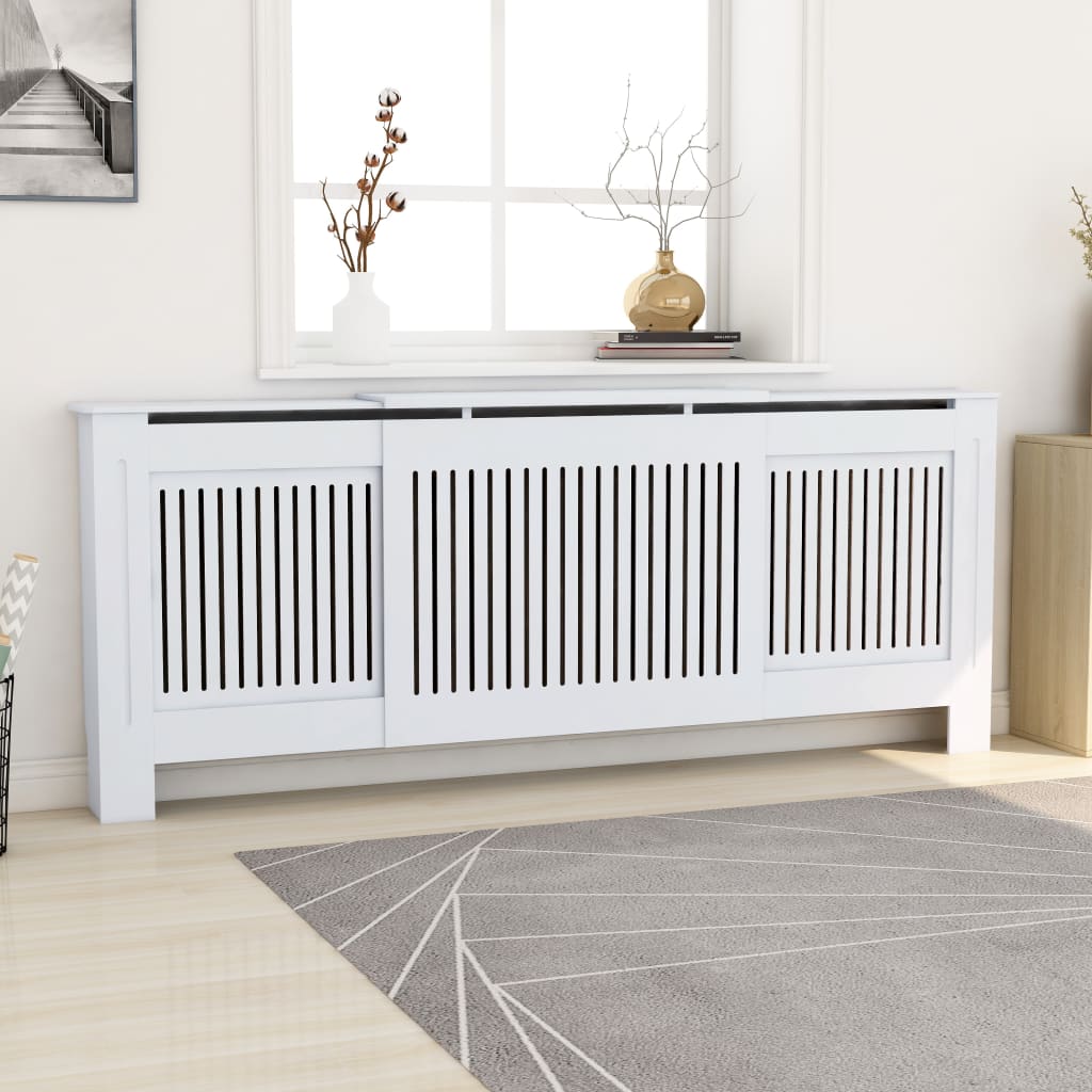 Pokrov za radiator MDF bel 205 cm