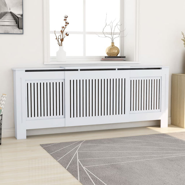 Pokrov za radiator MDF bel 205 cm