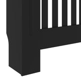 Pokrov za radiator MDF črn 78 cm