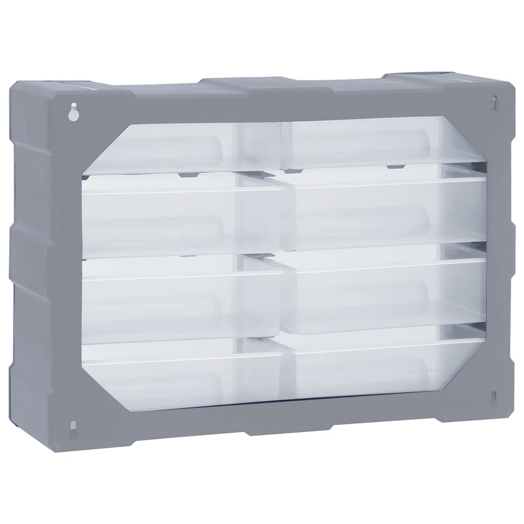 Organizator z 8 velikimi predali 52x16x37 cm