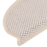 Samolepilne preproge za stopnice sisal 15 kosov 65x21x4 cm