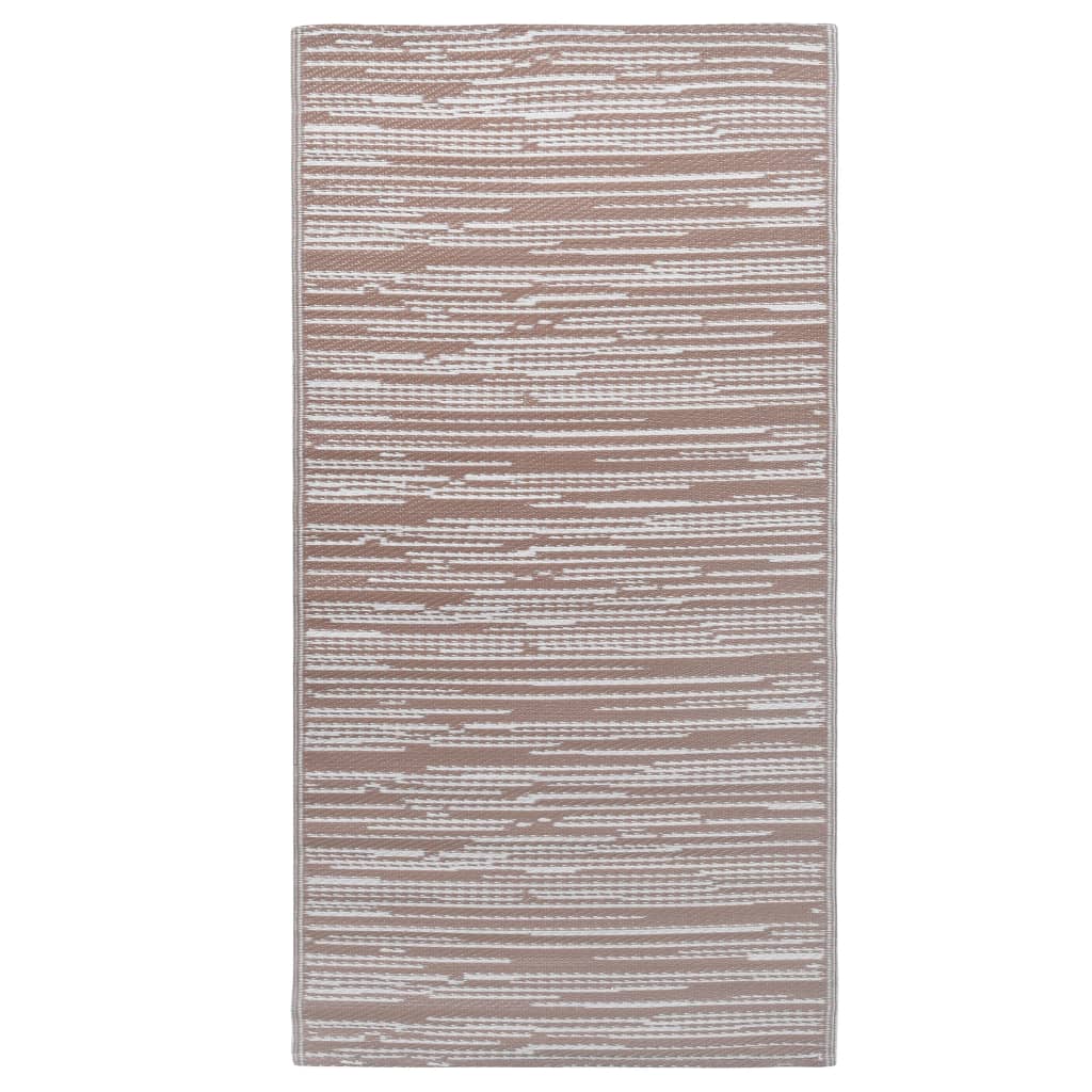 Zunanja preproga taupe 140x200 cm PP