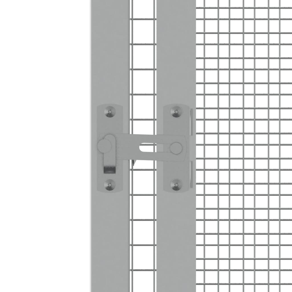 Ptičja kletka antracit 302,5x324,5x211,5 cm pocinkano jeklo