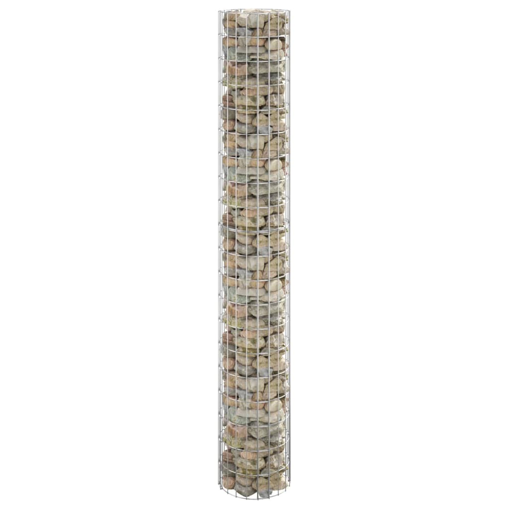 Okrogel gabion pocinkano jeklo Ø30x200 cm