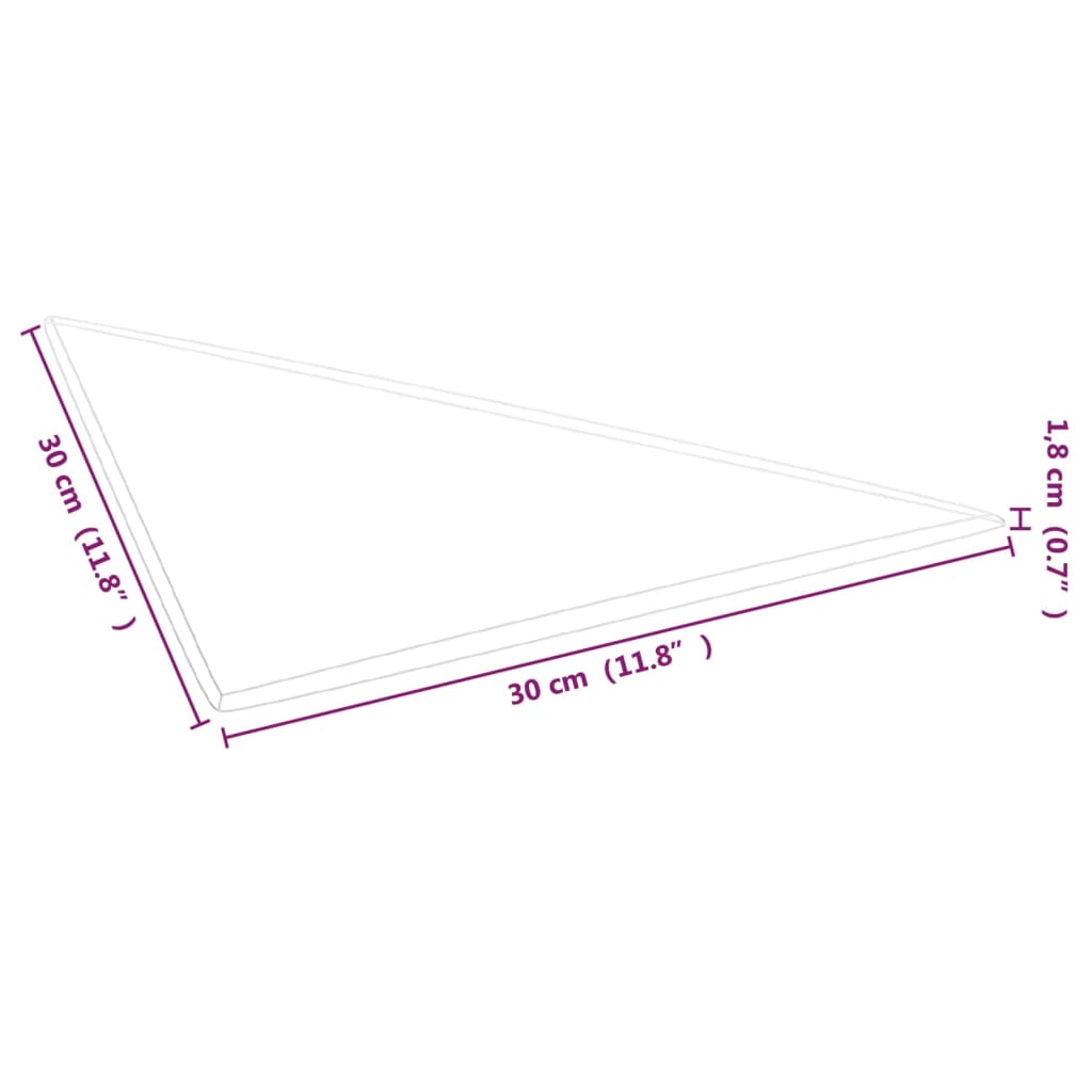 Stenski paneli 12 kosov vinsko rdeči 30x30 cm blago 0,54 m²