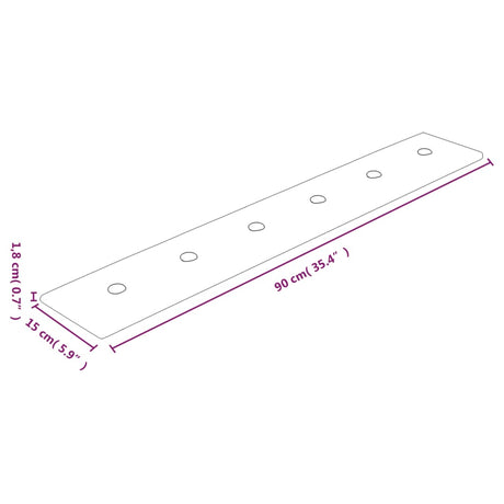 Stenski paneli 12 kosov črni 90x15 cm umetno usnje 1,62 m²